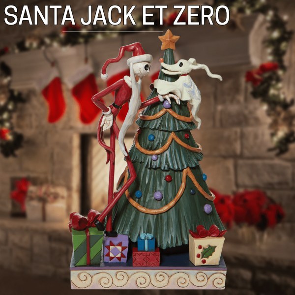 SANTA JACK EN ZERO VERSIEREN DE KERSTMIS - DISNEY TRADITIONS