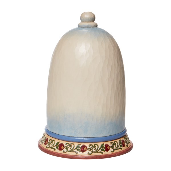 SCHOONHEID EN HET BEEST ROZE DIORAMA - DISNEY TRADITIONS