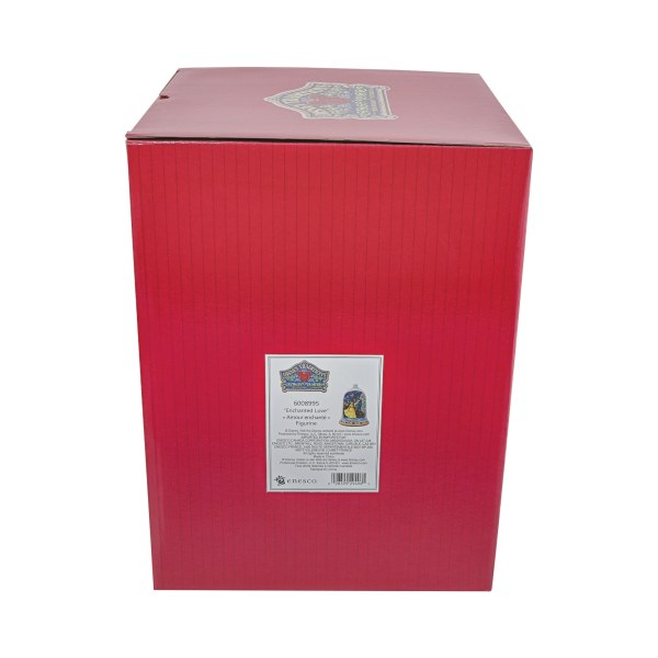 SCHOONHEID EN HET BEEST ROZE DIORAMA - DISNEY TRADITIONS