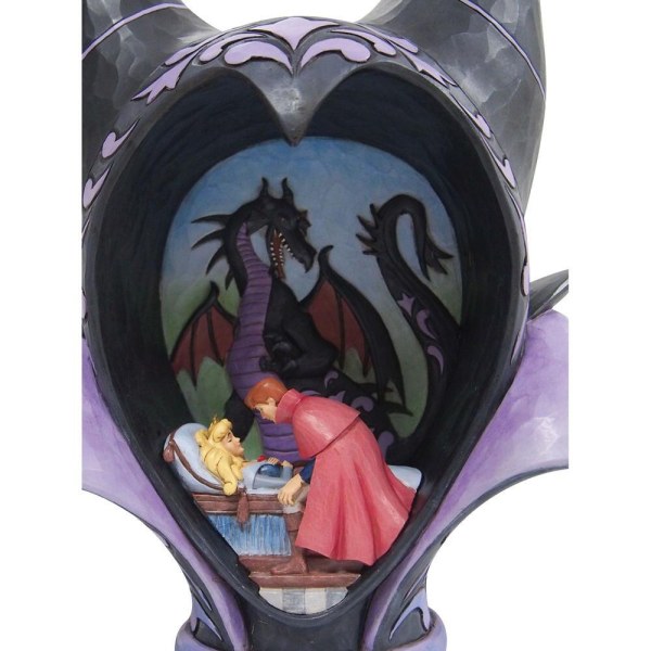 MALEFICENT HOOFDDEKSEL DIORAMA - DISNEY TRADITIONS