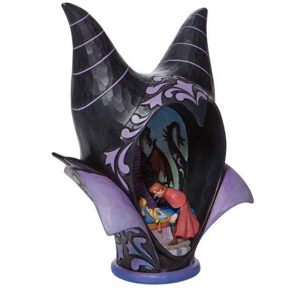 MALEFICENT HOOFDDEKSEL DIORAMA - DISNEY TRADITIONS
