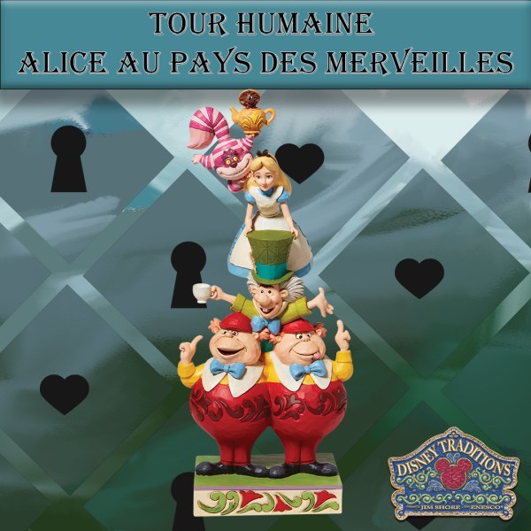 ALICE IN WONDERLAND MENSELIJKE TOUR - DISNEY TRADITIONS