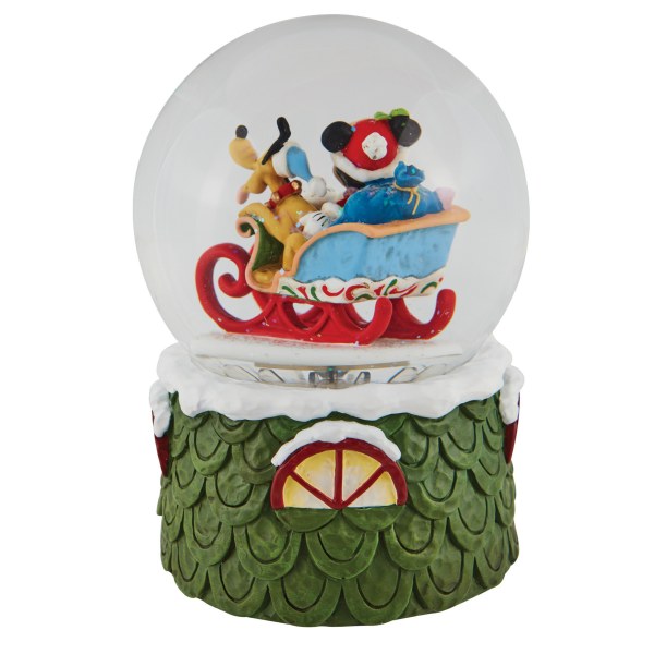 SNEEUWBOL MICKEY EN PLUTO - DISNEY TRADITIONS