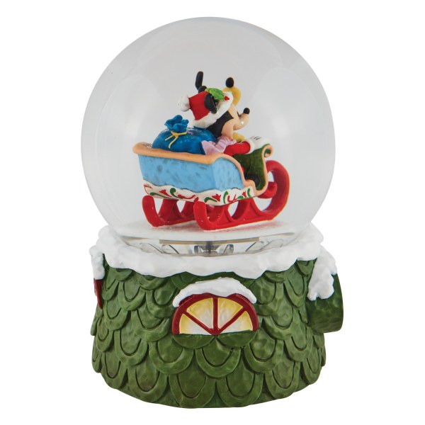 SNEEUWBOL MICKEY EN PLUTO - DISNEY TRADITIONS