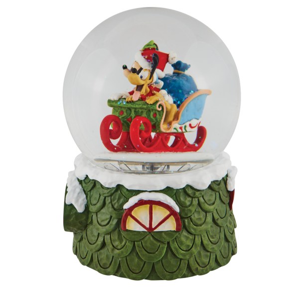 SNEEUWBOL MICKEY EN PLUTO - DISNEY TRADITIONS
