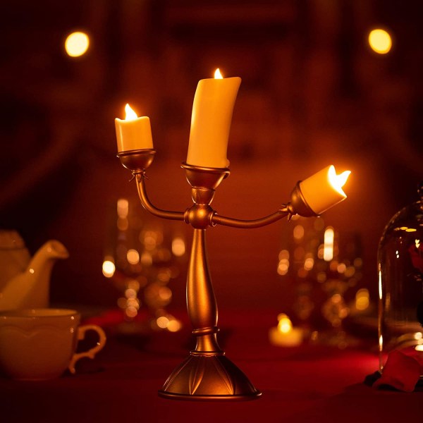 LED-LICHTLAMP - DISNEY SCHOONHEID EN HET BEEST