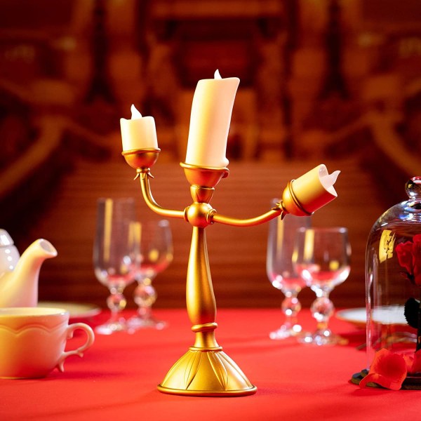 LED-LICHTLAMP - DISNEY SCHOONHEID EN HET BEEST
