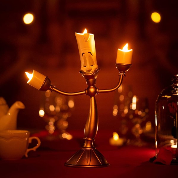 LED-LICHTLAMP - DISNEY SCHOONHEID EN HET BEEST