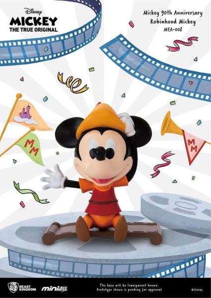 MICKEY ROBIN HOOD 90E VERJAARDAG - DISNEY MINI EI-AANVAL