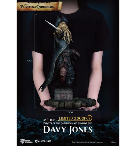 DAVY JONES PIRATEN VAN HET CARAÏBISCHE GEBIED - DISNEY MASTERCRAFT