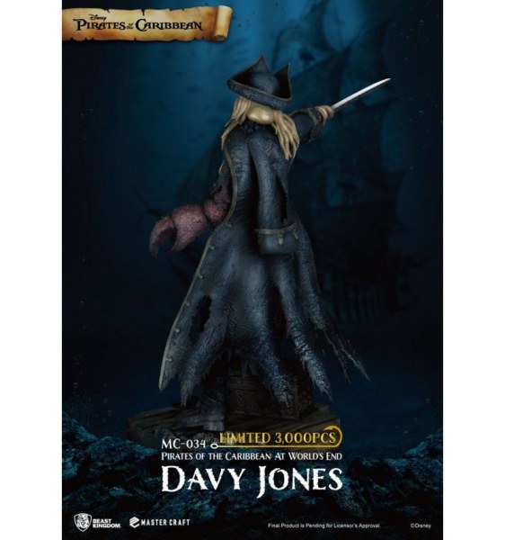 DAVY JONES PIRATEN VAN HET CARAÏBISCHE GEBIED - DISNEY MASTERCRAFT