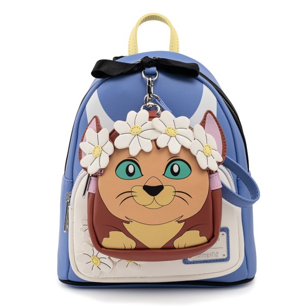 ALICE IN WONDERLAND MINI RUGZAK MET AFNEEMBAAR ZAKJE - DISNEY LOUNGEFLY