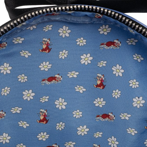 ALICE IN WONDERLAND MINI RUGZAK MET AFNEEMBAAR ZAKJE - DISNEY LOUNGEFLY