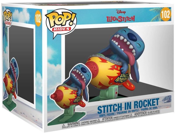 FUNKO POP-RITTEN! 102 - DISNEY LILO & STITCH - ROCKET STITCH