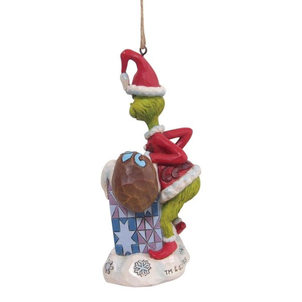 ORNAMENT GRINCH KLIMT IN SCHOORSTEEN - JIM SHORE GRINCH