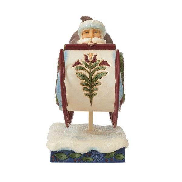 VICTORIAANSE KERSTMAN IN SLEE JIM SHORE HEARTWOOD CREEK
