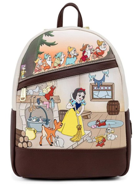 MINI RUGZAK SNEEUWWITJE EN DE 7 DWERGEN - DISNEY LOUNGEFLY