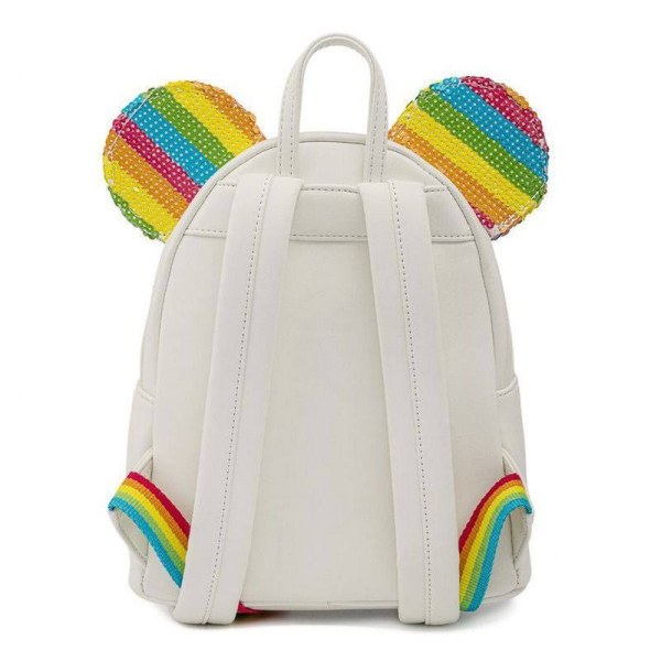 MINI RUGZAK REGENBOOG MINNIE - DISNEY LOUNGEFLY