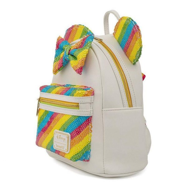 MINI RUGZAK REGENBOOG MINNIE - DISNEY LOUNGEFLY
