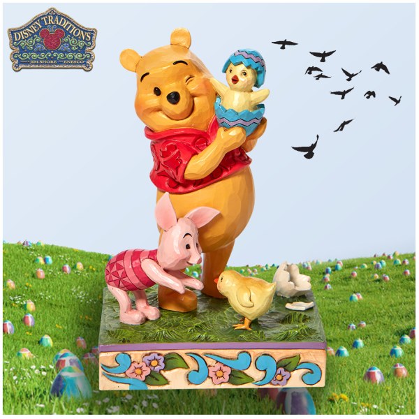 WINNIE & BIGLET MET EEN KUIKEN - DISNEY TRADITIONS