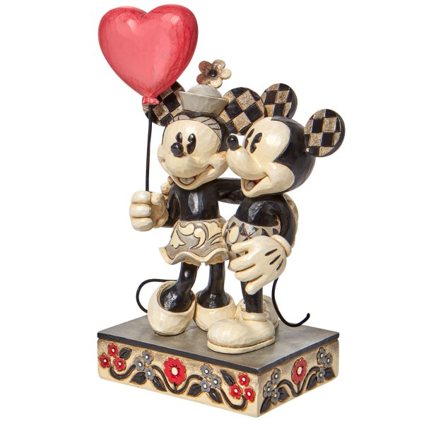 MICKEY & MINNIE HARTBALLON - DISNEY TRADITIONS