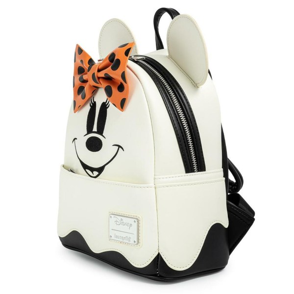 MINI MINNIE GHOST RUGZAK ( GLOWS IN THE DARK ) - DISNEY LOUNGEFLY
