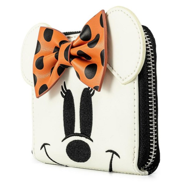 MINNIE GHOST PORTEFEUILLE ( GLOWS IN THE DARK ) - DISNEY LOUNGEFLY