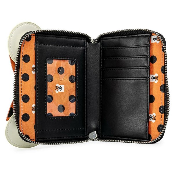 MINNIE GHOST PORTEFEUILLE ( GLOWS IN THE DARK ) - DISNEY LOUNGEFLY