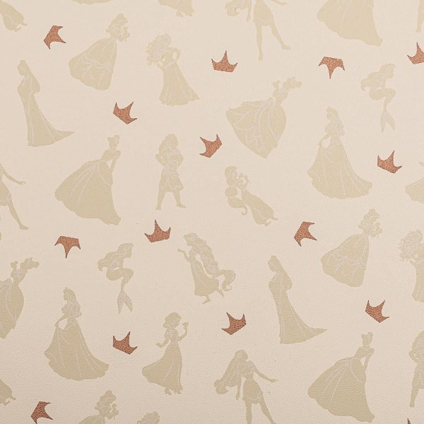 DISNEY PRINSESSEN SCHOUDEDTAS (METALEN KROON) - DISNEY LOUNGEFLY
