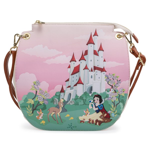 SNEEUWWITJE KASTEEL SCHOUDEDTAS - DISNEY LOUNGEFLY