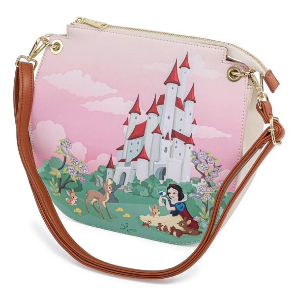 SNEEUWWITJE KASTEEL SCHOUDEDTAS - DISNEY LOUNGEFLY