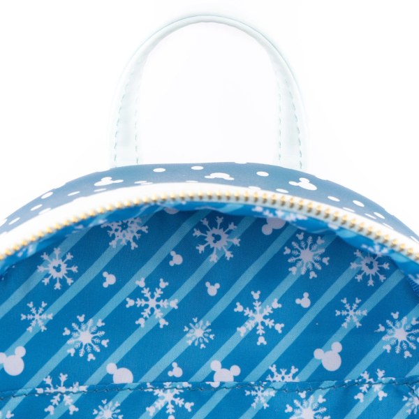 MICKEY & MINNIE SNOW GLOBE MINI RUGZAK - DISNEY LOUNGEFLY