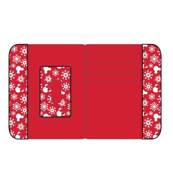 MICKEY & MINNIE SNEEUWMAN PORTEFEUILLE - DISNEY LOUNGEFLY