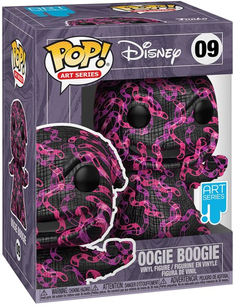 FUNKO POP! 09 - DE NIGHTMARE BEFORE CHRISTMAS - OOGIE ( ARTIST'S SERIES )