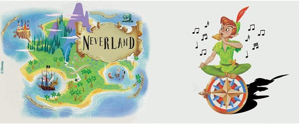 THERMOREACTIEVE BEKER PETER PAN NEVERLAND - DISNEY