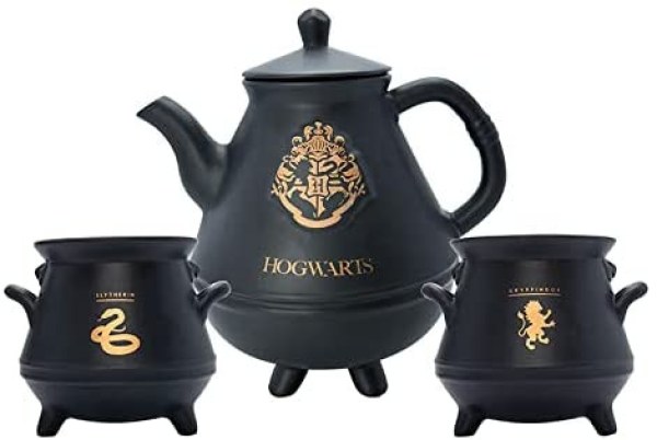 THEEPOT EN KETEL MOKKEN HOGWARTS - HARRY POTTER