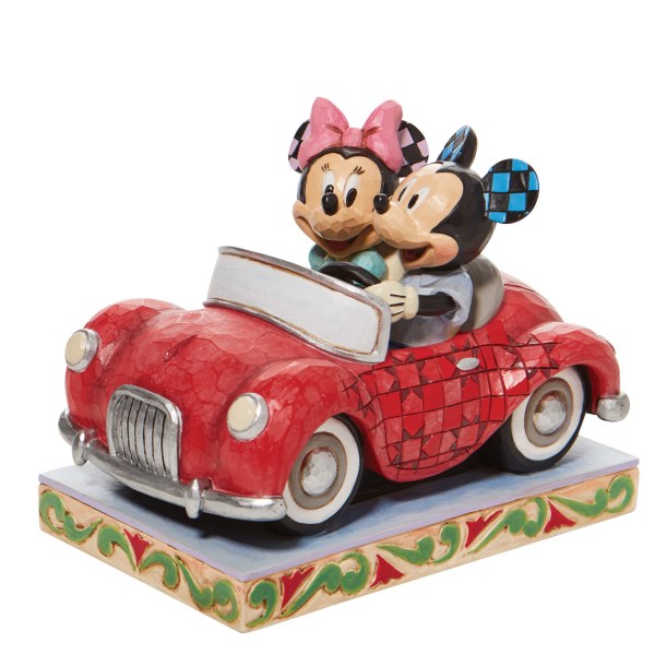 MICKEY & MINNIE IN AUTO - DISNEY TRADITIONS