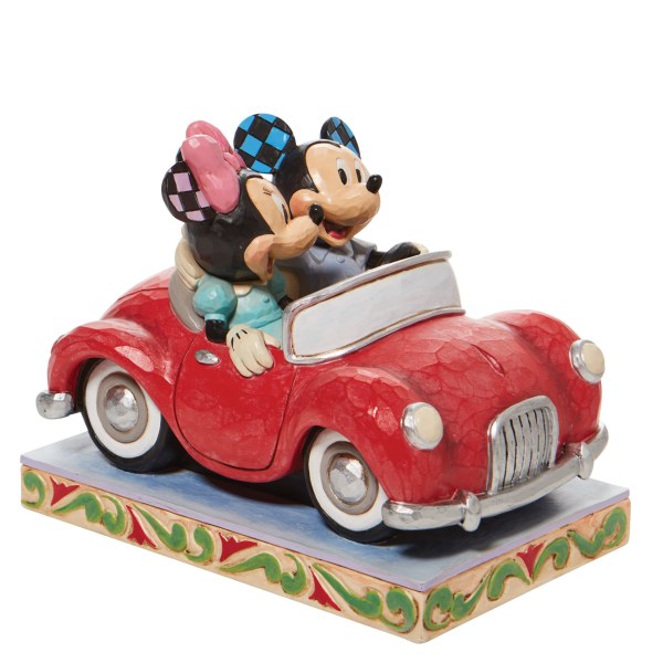 MICKEY & MINNIE IN AUTO - DISNEY TRADITIONS