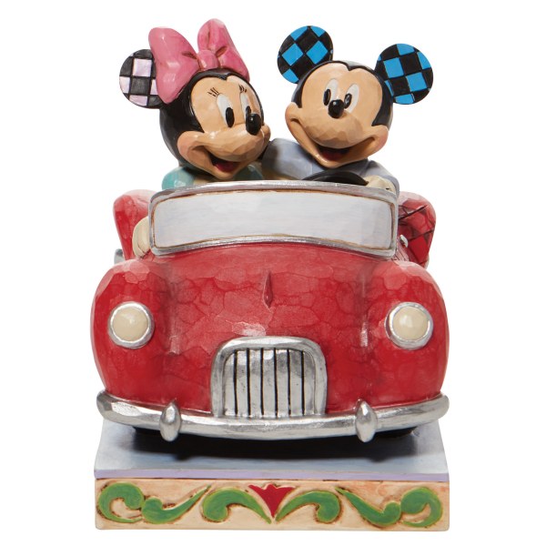 MICKEY & MINNIE IN AUTO - DISNEY TRADITIONS
