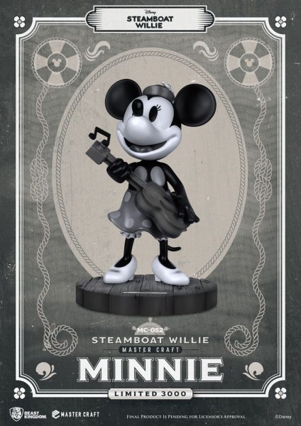 STOOMBOOT WILLIE MINNIE - DISNEY MASTERCRAFT