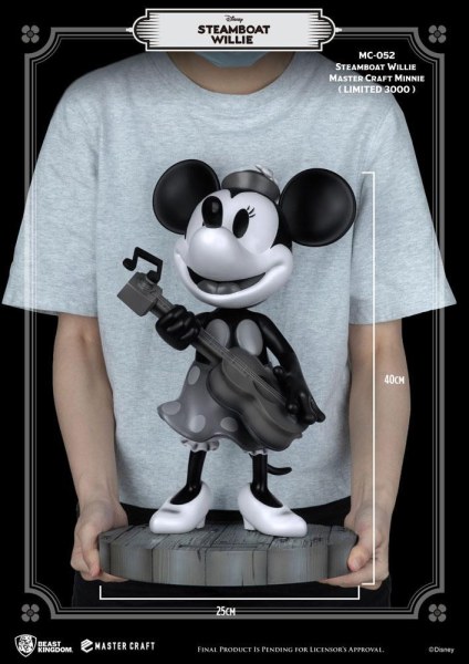 STOOMBOOT WILLIE MINNIE - DISNEY MASTERCRAFT