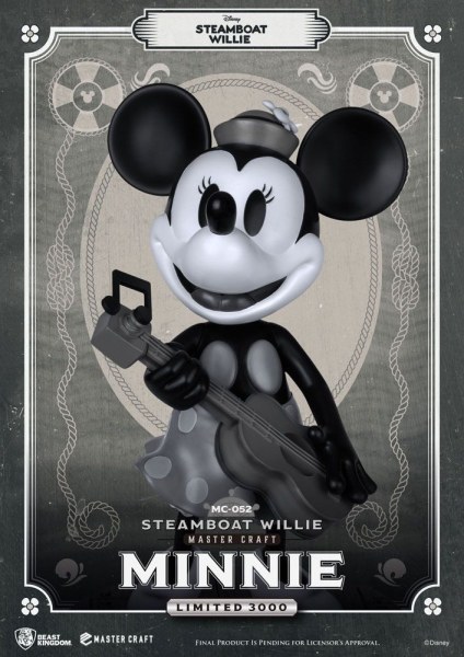 STOOMBOOT WILLIE MINNIE - DISNEY MASTERCRAFT
