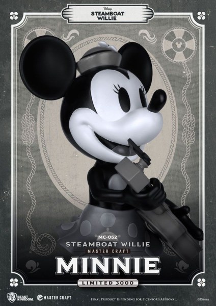 STOOMBOOT WILLIE MINNIE - DISNEY MASTERCRAFT