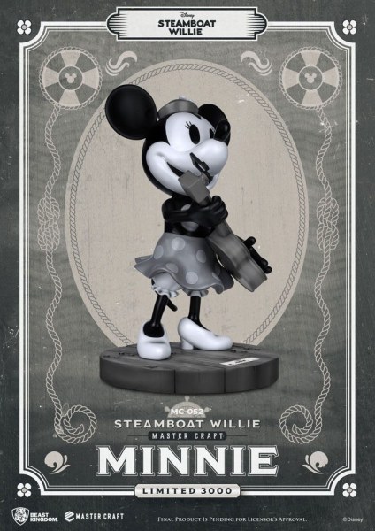 STOOMBOOT WILLIE MINNIE - DISNEY MASTERCRAFT