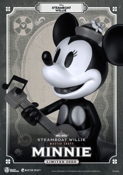 STOOMBOOT WILLIE MINNIE - DISNEY MASTERCRAFT