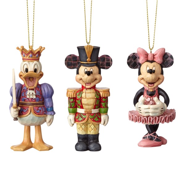 SET VAN 3 DISNEY TRADITIONS NOTENKRAKER ORNAMENT
