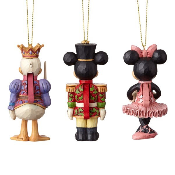 SET VAN 3 DISNEY TRADITIONS NOTENKRAKER ORNAMENT