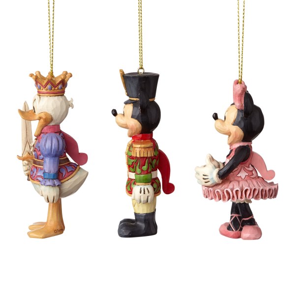 SET VAN 3 DISNEY TRADITIONS NOTENKRAKER ORNAMENT