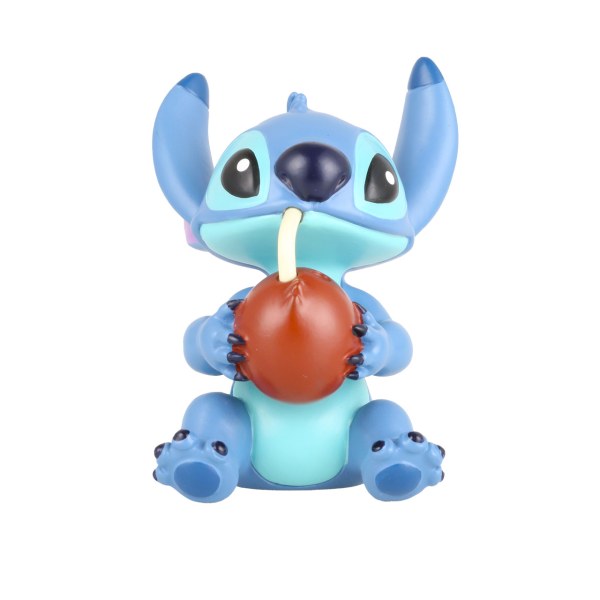 STITCH MET EEN KOKOSNOOT (RAAMDOOS) - DISNEY SHOWCASE