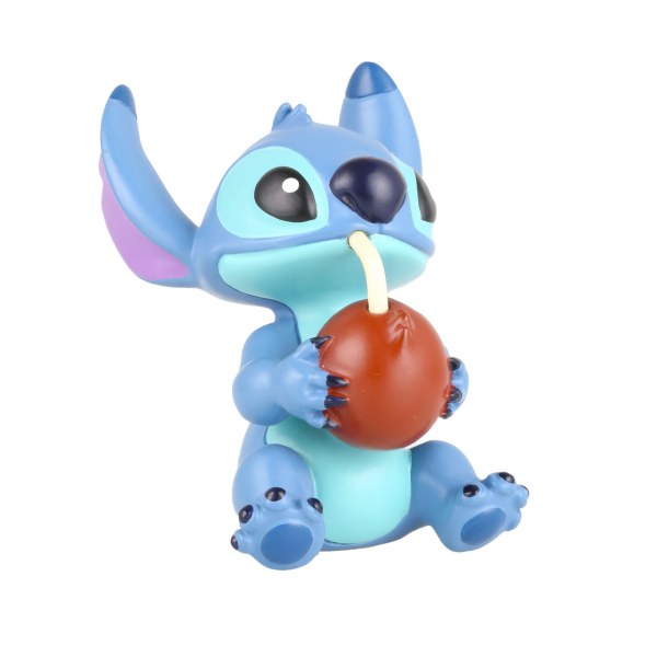 STITCH MET EEN KOKOSNOOT (RAAMDOOS) - DISNEY SHOWCASE
